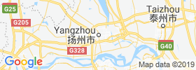 Yangzhou map
